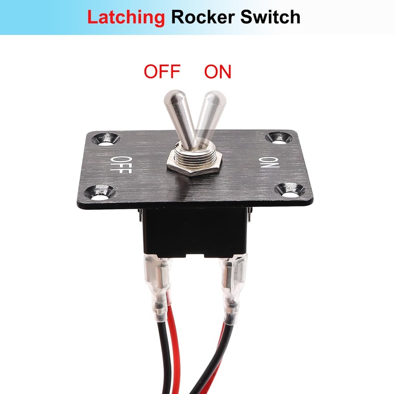 TWTADE Latching Rocker Toggle Switches 4 Pin 2 Position ON/Off