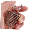 5 pcs Fishing Bait Cage Trap Basket Feeder Holder Catfishing