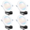Sunco 6 Inch LED Recessed Light, Canless Ceiling Lights Slim