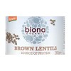 Biona Organic Brown Lentils Demeter - in Glass Jars 360g