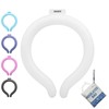 Neck Cooling Tube(with Cooler Bag)，hot Weather Reusable Long-Lasting Cooling Relief