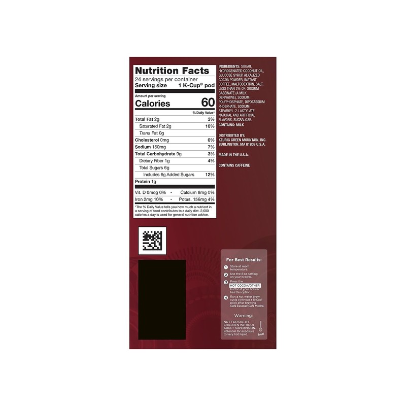 Café Mocha, 24 Count (Pack of 1)