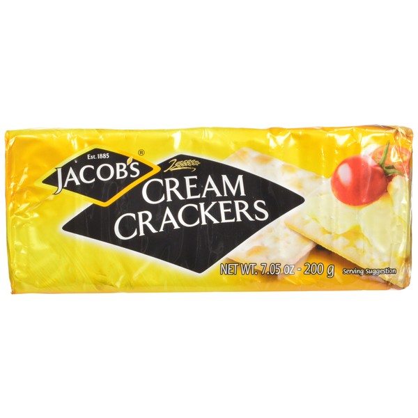 Jacob's Cream Crackers, 7.05-Ounce (Pack of 24)