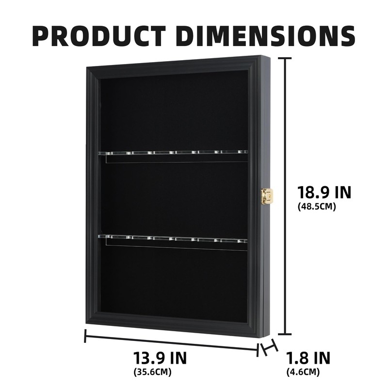 Display case ONLY to Hold 7 Wizard Magic Wand Stand