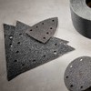 MENZER Black Klett-Schleifscheiben, 225 mm, f. Trockenbauschleifer, Siliciumcarbid (2 Stk.)
