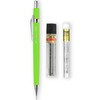 Pentel P205-97C Fluorescent Single Mechanical Pencil + 12 Hi-Polymer HB