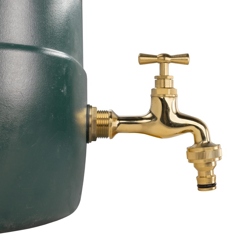 All Brass Solid Metal Water Tank Replacement Outlet & Adapter