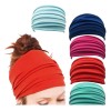 Diadema Para Cabello Flexible Scrunchie Banda De Tela 1pz