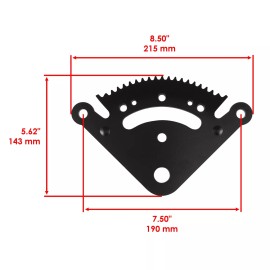 Caltric Steering Sector Drag Link Kit for John Deere D140 D150 D155 D160 D170