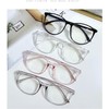 Anti-Blue Light Glasses for Adults, Transparent Computer Glasses with Square