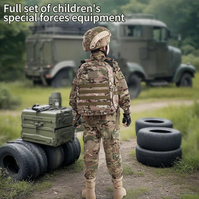 Children's Army Special Forces Clothing Children's Camouflage Single Soldier Clothing