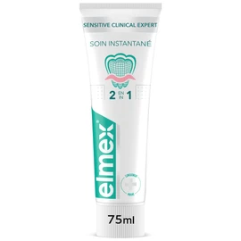 ELMEX - Sensitive Instant Care Fluorid Zahnpasta - Langanhaltender Schutz für empfindliche Zähne - wirkt in nur 1 Minute¹ - klinisch nachgewiesen - 75 ml Tube