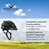 BLACK CREVICE Bicycle Helmet Adult I Bicycle Helmet I Bicycle