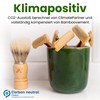 THE BAMBOOVEMENT 99% Plastic-free Sustainable Disposable Razor Men, 3 Premium