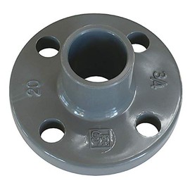 HS Valve, TS Flange, U-PVC HS Flange, 5K, TS Type, Connection Diameter: 25A, Model 5KTSF25