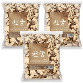 Cheongung Dried Cheongung 500g 3pcs / 천궁 말린 천궁 500g 3개