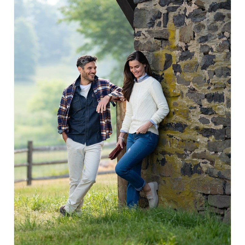 Chaps Men's Solid Color Casual True Rib Crew Socks-1-6 Packs-Cotton