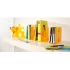 HAN 9212-61, CD rack/bookend PUZZLE. Modern, innovative and very stable.