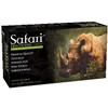 Safari Rhino 4 mil Black Nitrile Examination Gloves, Box of
