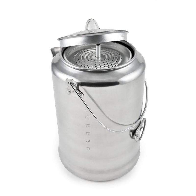 Chinook 41330 Canyon Coffee Percolator, Aluminum, 20 Cup