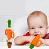 Alimentador de Frutas de Silicona para Bebé con Forma de