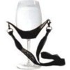 Wine Glass Holder Yoke Necklace with Adjustable Black Support Strap