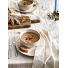 LE TAUCI Plates and Bowls Sets for 4, 12 Piece