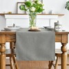 Artoid Mode Light Grey Table Runner, Autumn, Washable, Kitchen Dining