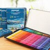 TOOLSTAR Colouring Pencils, Soft Wax Based Cores Watercolour Pencils Set
