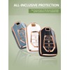 ontto TPU Smart Car Key fob Cover Fit for Isuzu