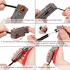AMTOVL Coax Cable Crimper Coaxial Cable Compression Tool Kit with