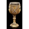 Goblet with Egyptian Nefertiti Emblem Fantasy Decorative Figure
