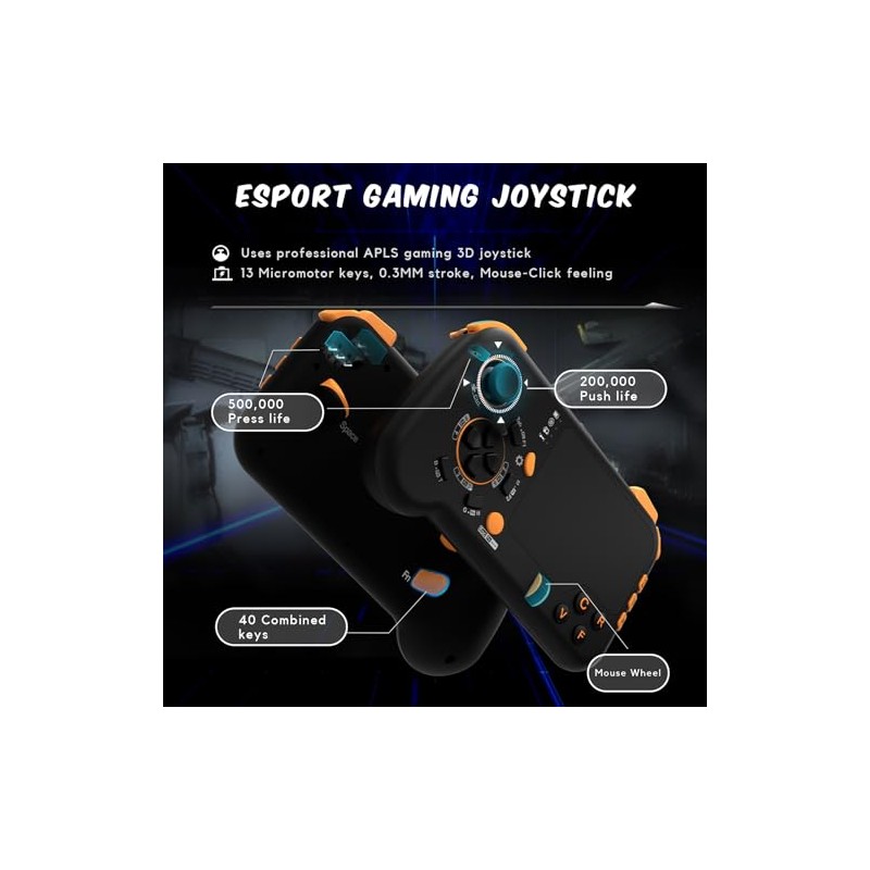 DarkWalker ShotPad Giroscopio Inalámbrico Touchpad Mando para PCSteamDeckPS4PS5Xbox OneXbox Series