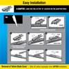 Rain-X 830126 Silicone Endura Wiper Blades, 26 Inch Windshield Wipers