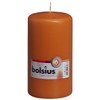 Bolsius 103616180136 Pillar Candle, Paraffin Wax, Mango