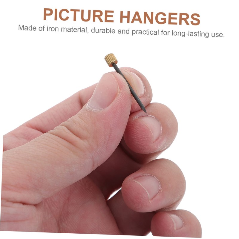 Operitacx 50pcs Nails for Furniture Decoration Strong Picture Hanging Nails