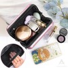 ANNASAMDO Mini Suitcase, Shoulder Bag, Small Suitcase Bag, Handbag, Inner