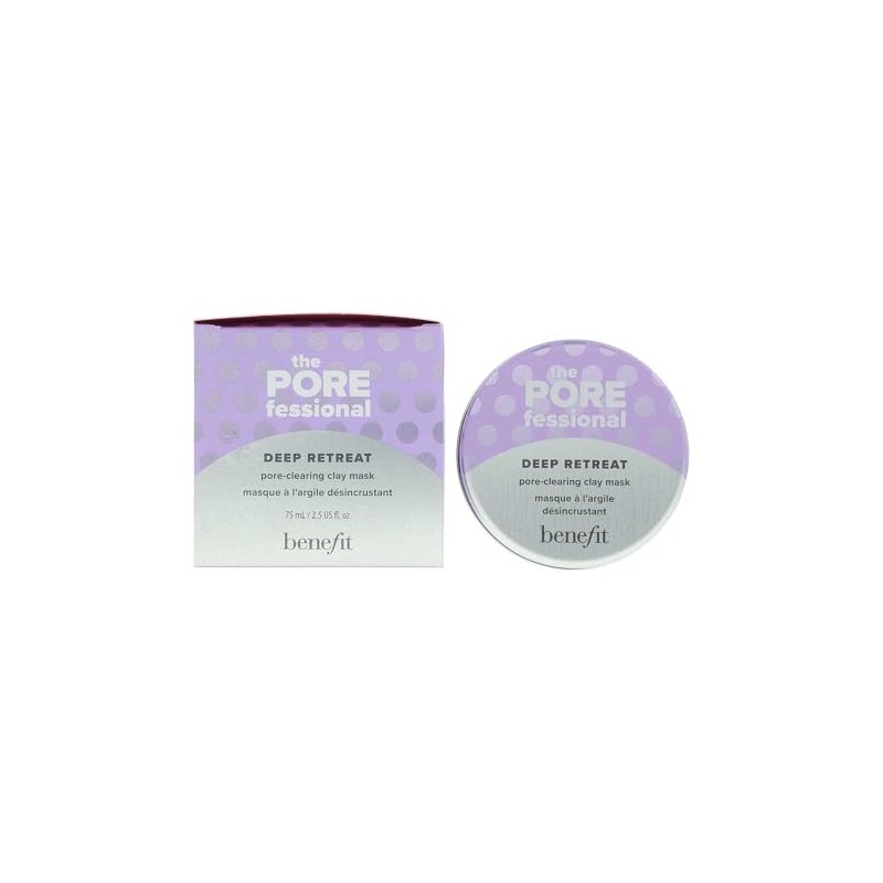 Benefit The Porefessional Deep Retreat Pore-Clearing Clay Mask, 2.5 Ounce