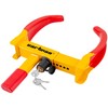 CARTMAN Heavy Duty Trailer Lock Wheel Clamp, Universal Security Tire