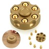 HERSE Revolver Bullets Brass Fidget Spinner