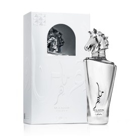 Lattafa Maahir Legacy - Aromatic Spicy, Citrus, Amber Wood - Eau de Parfum Long-Lasting Fragrance for Men, 3.40 Ounce / 100 ml