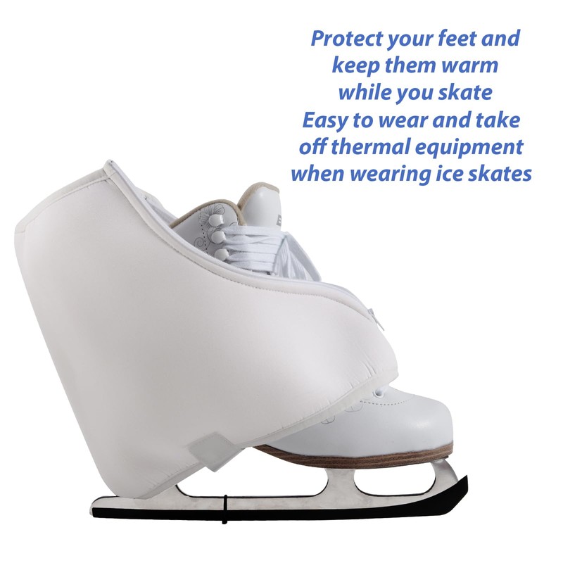 Thermal Skate Covers,Insulated Warm Skate Boot Covers for Ice Skating