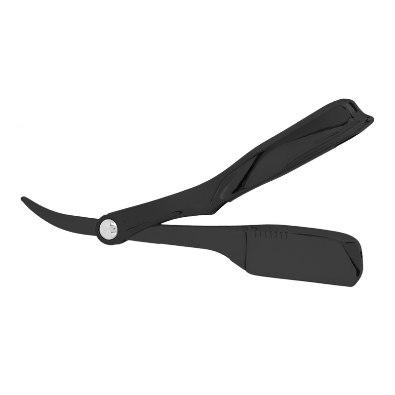 Professional Foldable Straight Edge Razor Barber Men's Shaving Razor Plating