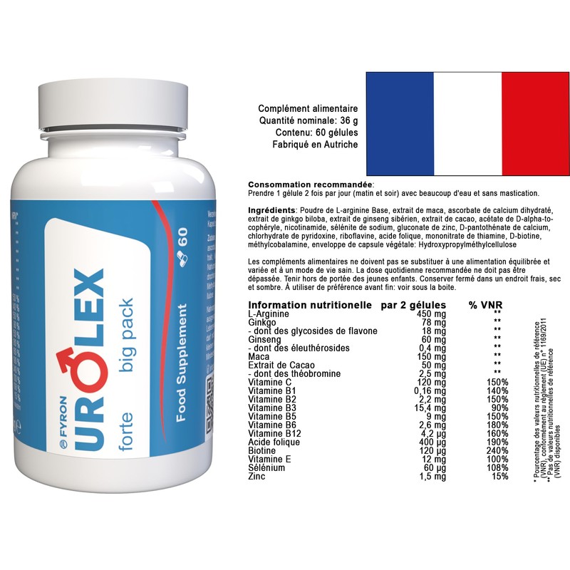 Urolex – 60 Capsules