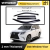 WhiteDeer ZH Durable Window Deflectors Rain Guards for Lexus GX-460