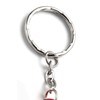 Komonee Palm Tree Red Keychain Bottle Opener Key Chain Metal