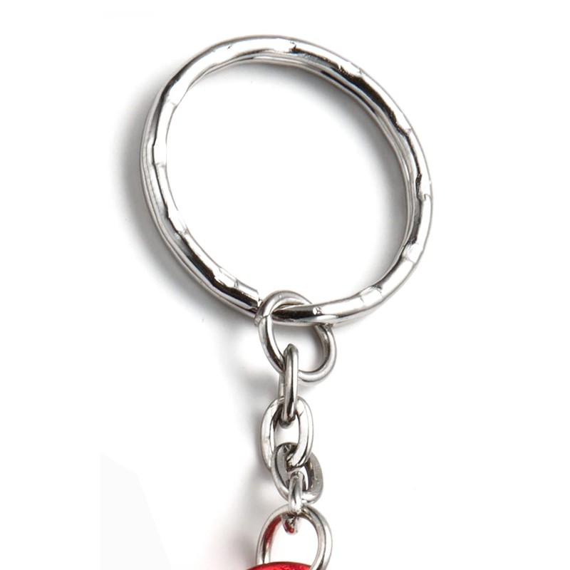 Komonee Palm Tree Red Keychain Bottle Opener Key Chain Metal