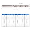COMOWARE Drill Bit Sets for Metal- 19 Pcs Straight Shank
