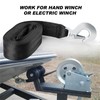 2 Inch by 20 Feet Trailer Winch Strap with Hook