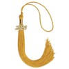 Endea Graduation Single Color Tassel with Gold Date Drop (Gold,